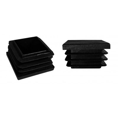 4x4」2 inに。X 2 inに。黒いプラスチック正方形のポストの帽子4&quot; 2&quot;アルミニウム塀のポストの帽子