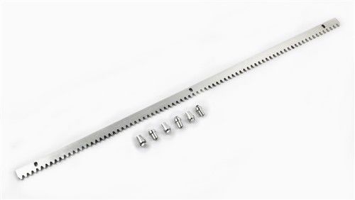 自動スライド・ゲートの棚30mm x 12mmはゲート モーター棚のための鋼鉄棚に電流を通した