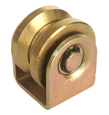 43mm 58mm 60mmのスライド・ゲートの車輪頑丈な二重軸受けY溝の外面