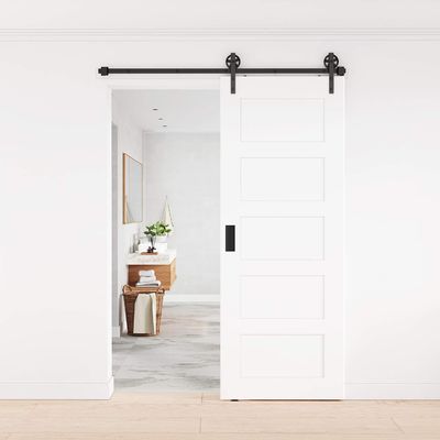 16のft 12 ft 7' 8' 	納屋のゲート ハードウェア天井の台紙のまっすぐの二重バイパス納屋の大戸ハードウェア
