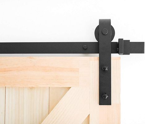 Jは納屋の大戸ハードウェア キットを無作法な黒古典の滑らせる基本的な型を6つのFTの形づける