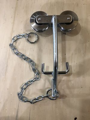 ゲートのためのバナナの索道のローラーの束そして車輪は白い表面を亜鉛でメッキする
